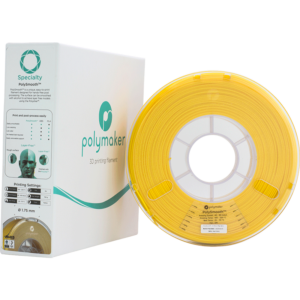 POLYSMOOTH - YELLOW - 1.75mm - 750g By Polymaker