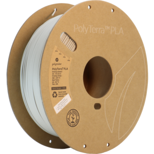 POLYTERRA PLA MUTED WHITE 1.75mm - 1kg By Polymaker