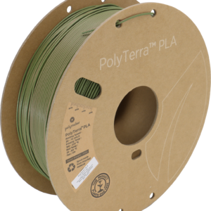 POLYTERRA PLA DUAL CAMOUFLAGE (DARK GREEN-BROWN) 1.75mm - 1kg By Polymaker