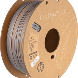 POLYTERRA PLA DUAL - FOGGY ORANGE (GREY-ORANGE) 1.75mm - 1kg By Polymaker