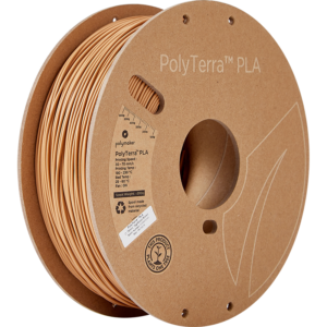 POLYTERRA PLA WOOD BROWN 1.75mm - 1kg By Polymaker