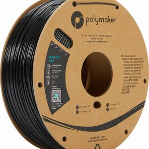POLYLITE ASA - BLACK 1.75mm - 1kg By Polymaker