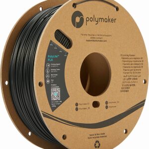 POLYLITE PLA BLACK 1.75mm - 1kg By Polymaker