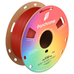 PANCHROMA PLA MATTE ARMY RED 1.75mm - 1kg By Polymaker