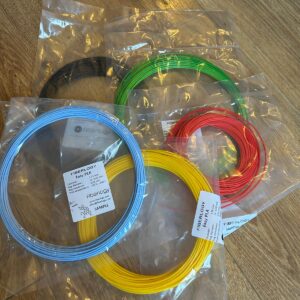 ASSORTED FIBERLOGY FILAMENT SAMPLES